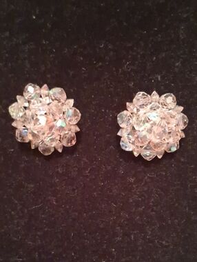 Vintage Aurora Borealis Earrings